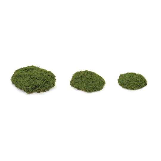 Green Faux Moss Pad Set